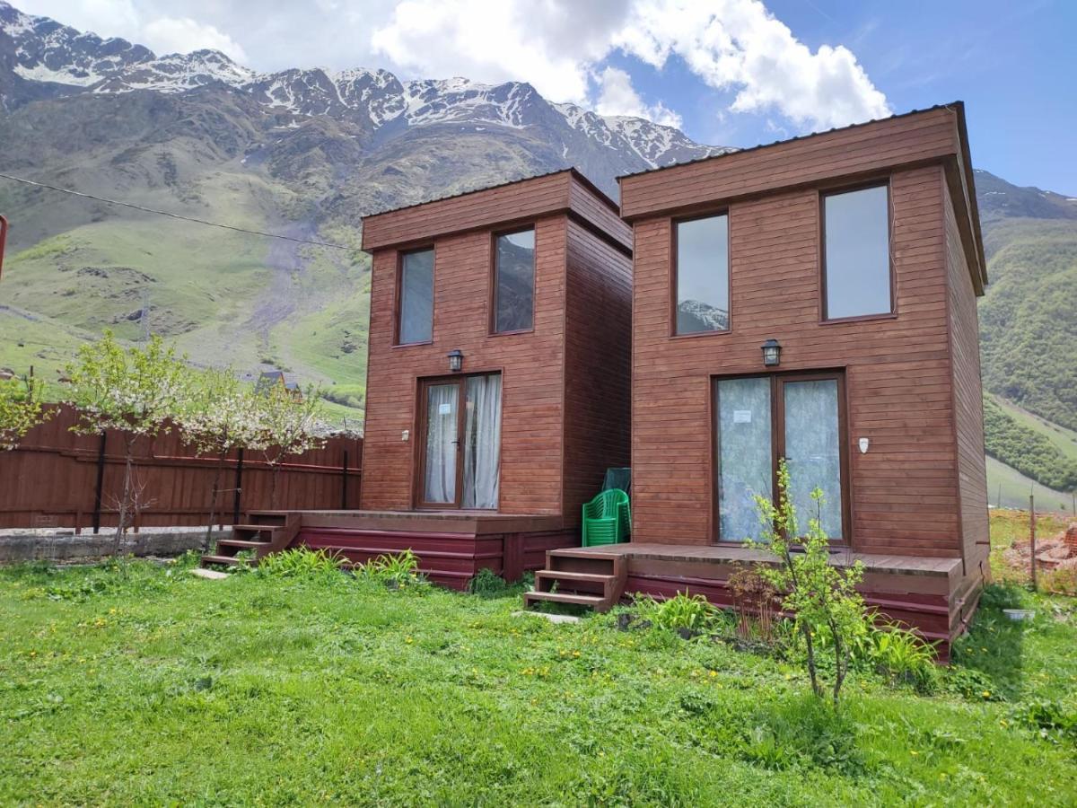 Twin Cottages Kazbegi מראה חיצוני תמונה